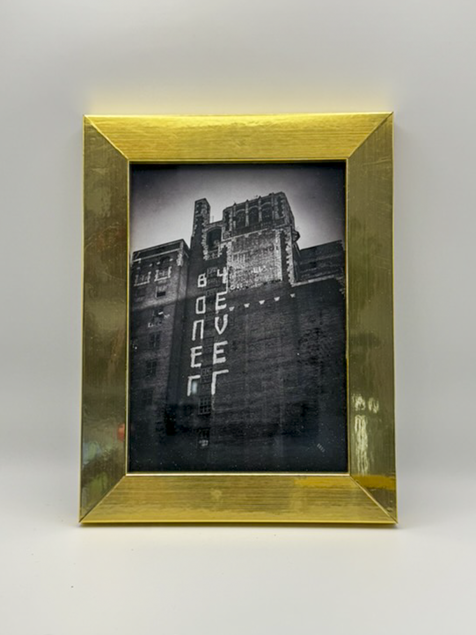 Boner 4Ever Philadelphia Building Print (Black & White)