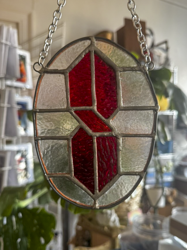 "The Cool S" in Stained Glass