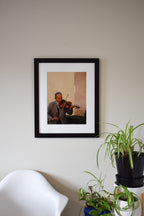 Prague Violinist Photo Print