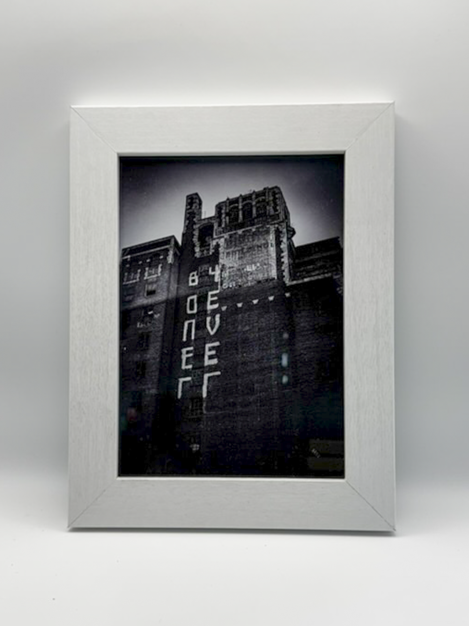 Boner 4Ever Philadelphia Building Print (Black & White)
