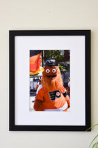 Gritty at Pride Parade Print (Vertical)