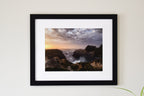 Mendocino Coast Sunset Print: California Seascape Wall Art
