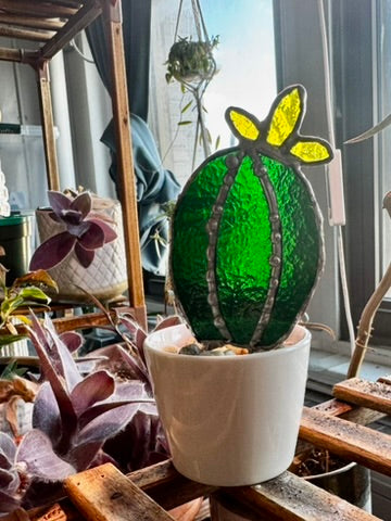Stained Glass Cactus