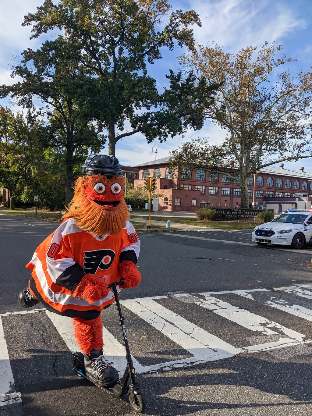 Gritty Running From the Cops Photo