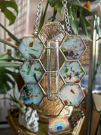 Stained Glass Plant Propagation Station (Confetti Glass)