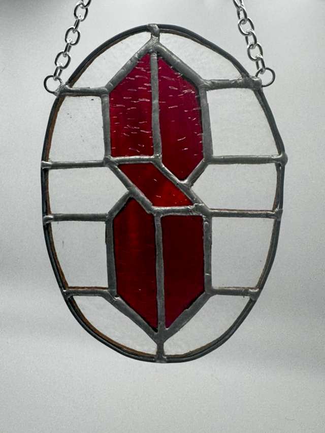 "The Cool S" in Stained Glass