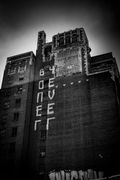 Boner 4Ever Philadelphia Building Print (Black & White)