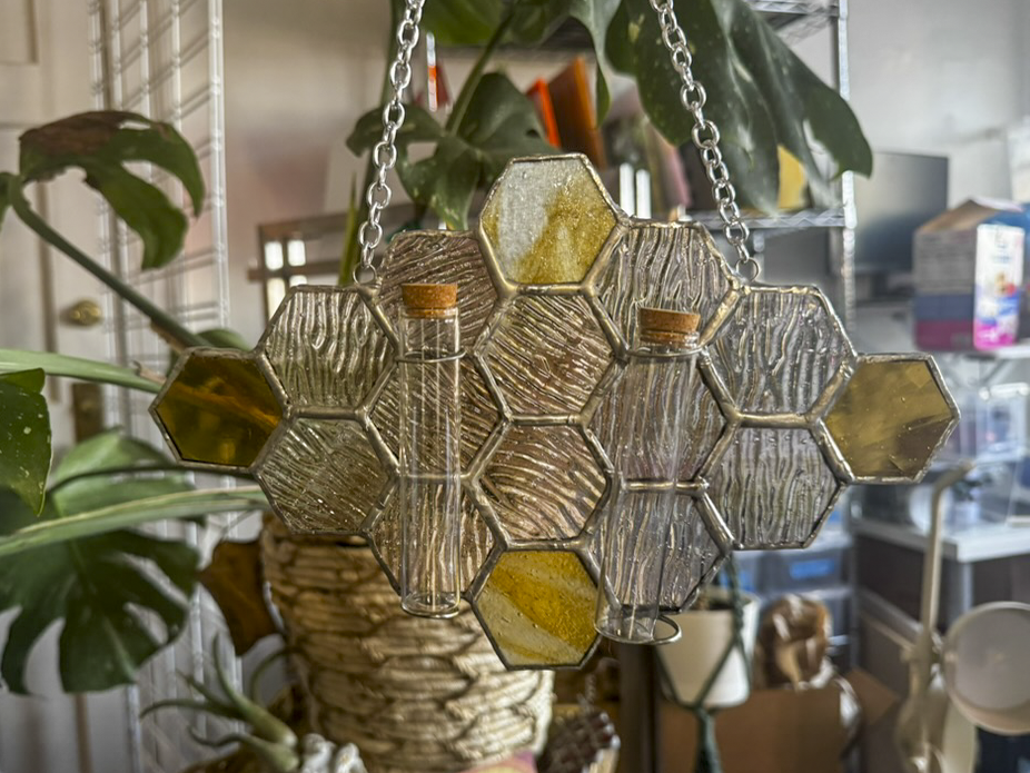 Stained Glass Plant Propagation Station (Large)