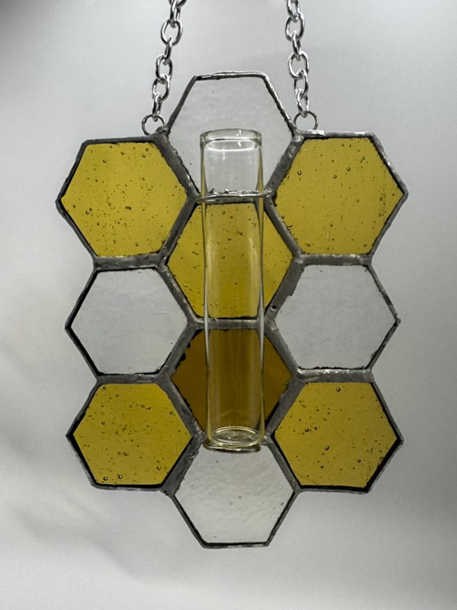 Stained Glass Plant Propagation Station (Yellows)
