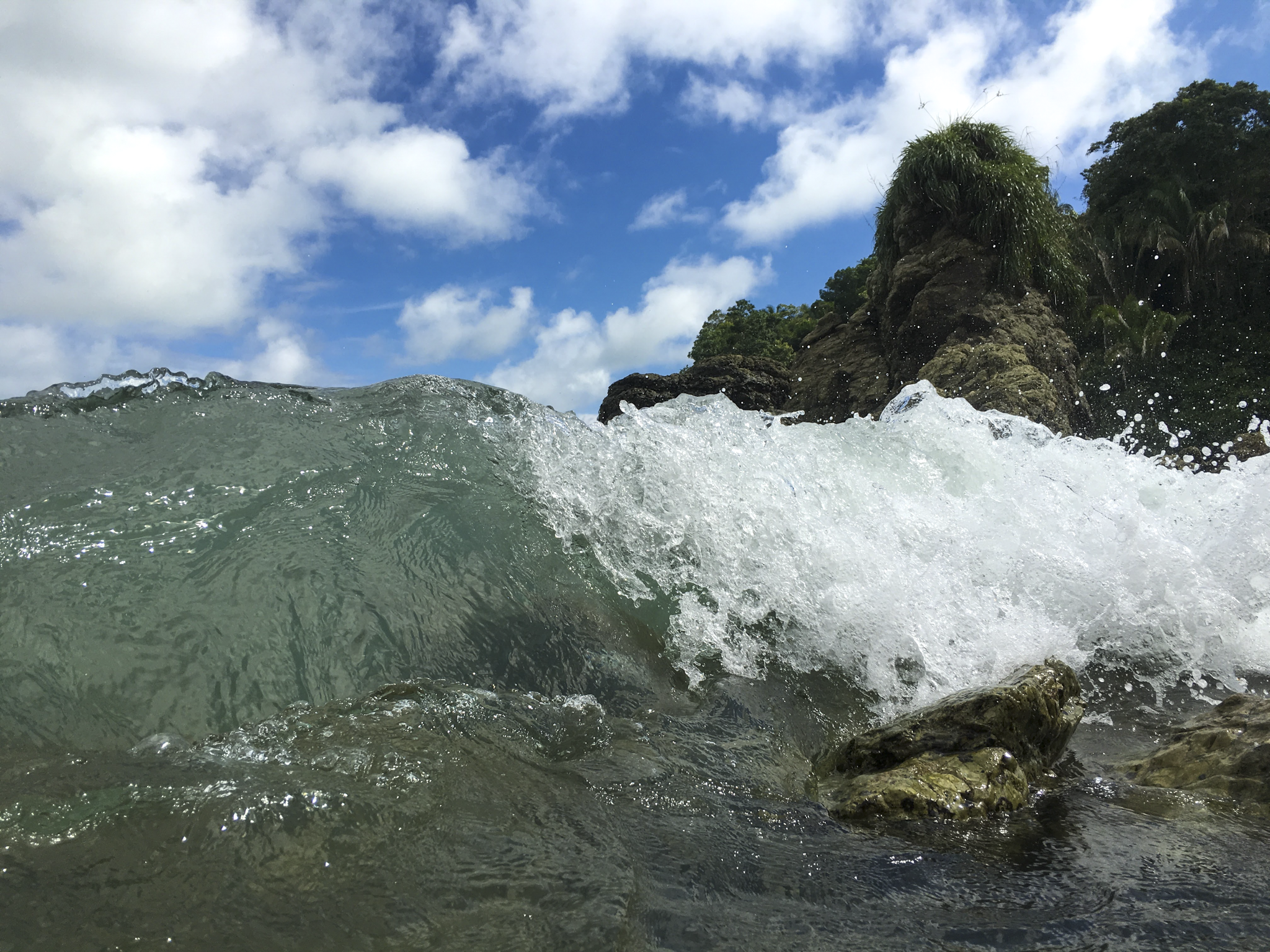 Crashing Wave in Costa Rica