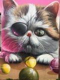 Cat's Eye Street Art