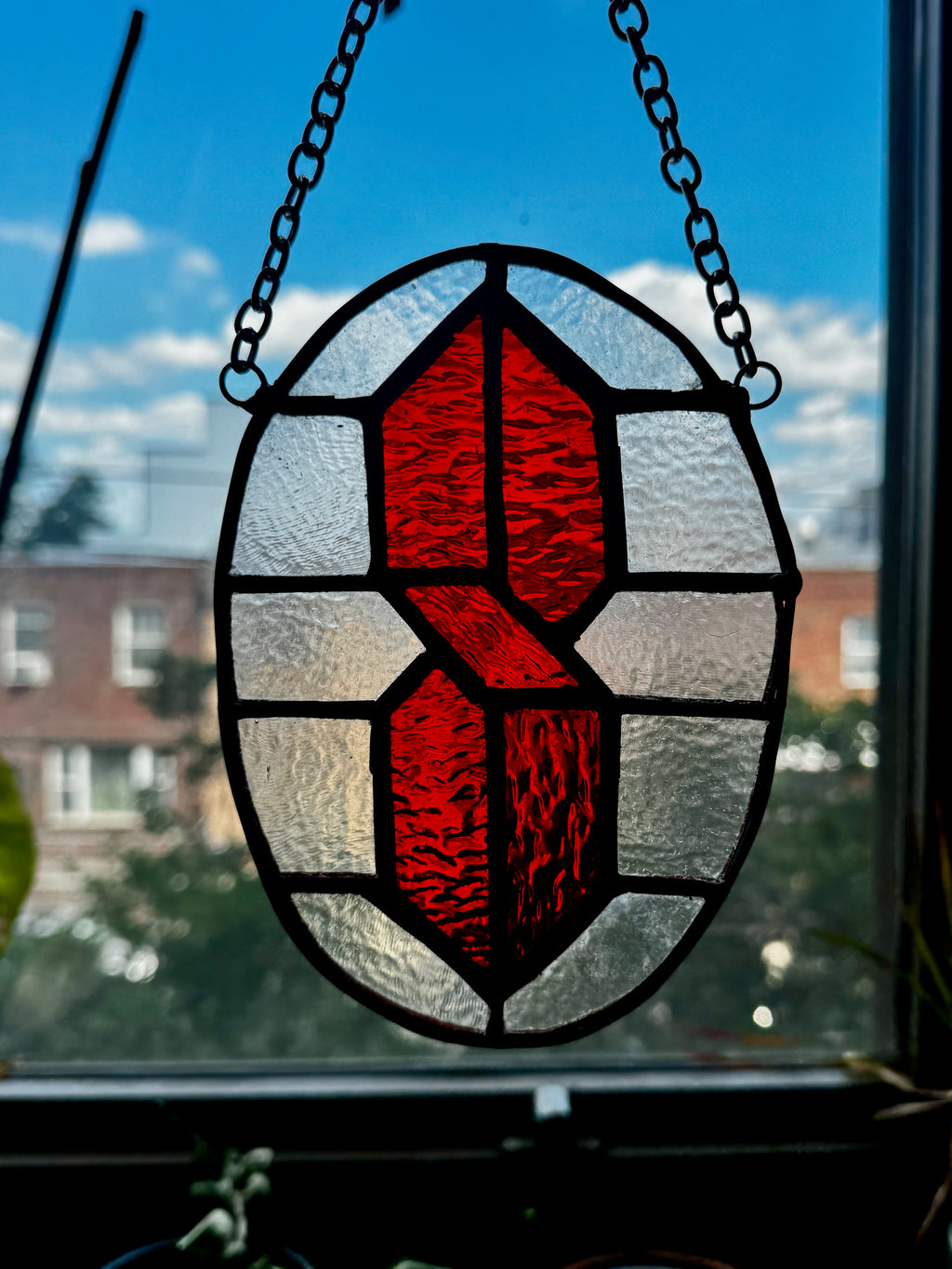 "The Cool S" in Stained Glass