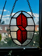 "The Cool S" in Stained Glass
