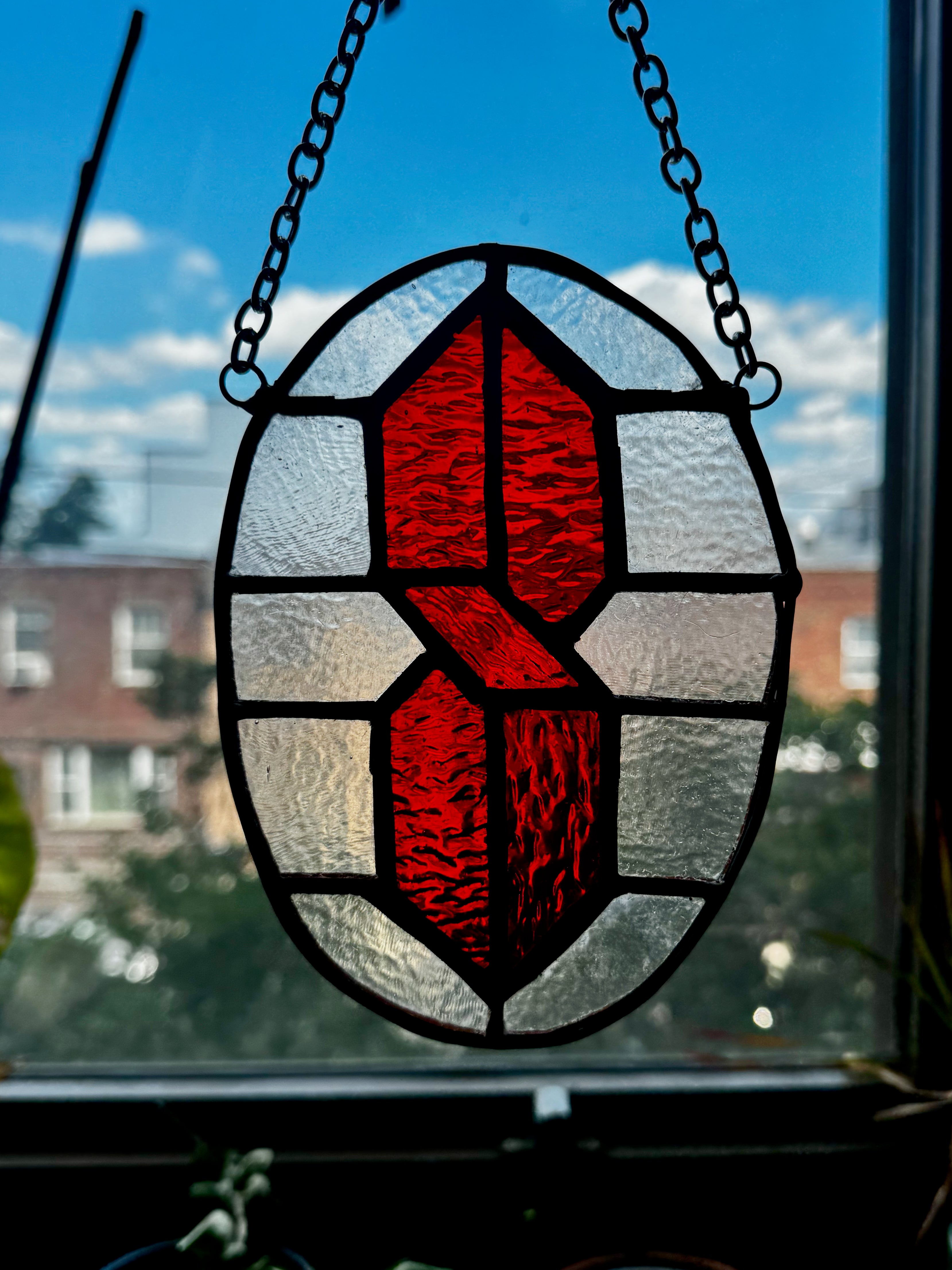 "The Cool S" in Stained Glass