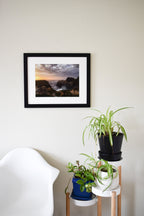 Mendocino Coast Sunset Print: California Seascape Wall Art