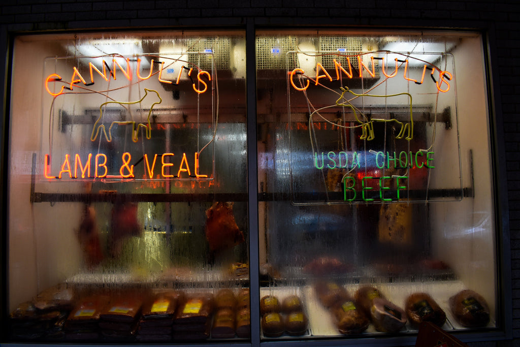 Philadelphia Italian Market: Cannuli's Butcher Shop Photo Print