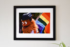 Gritty Pride Parade Flag Photo