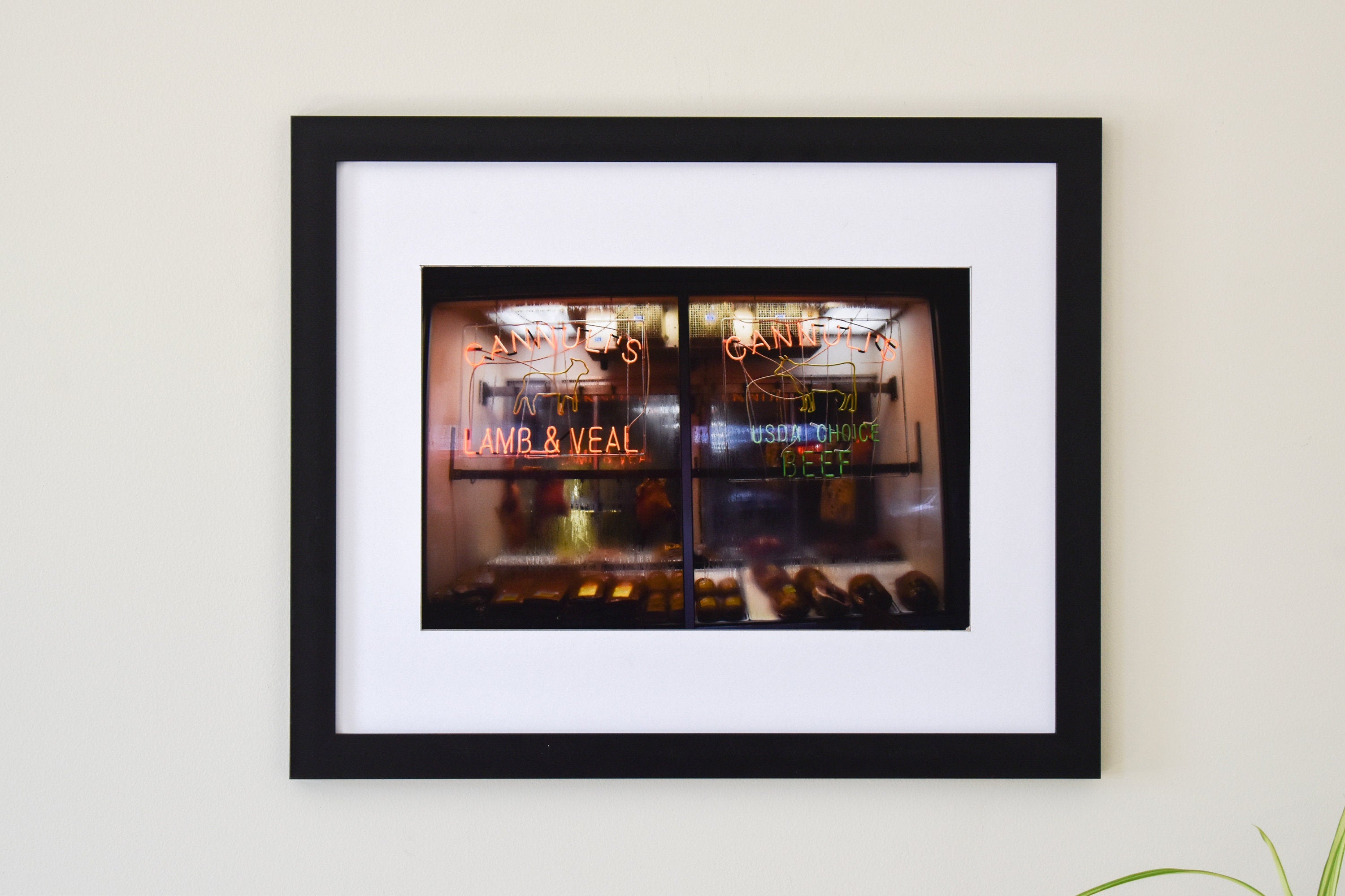 Philadelphia Italian Market: Cannuli's Butcher Shop Photo Print