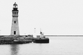 Buffalo Lighthouse on Lake Erie