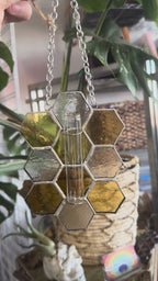Stained Glass Plant Propagation Station (Yellows)