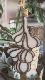 Stained Glass Garlic Braid