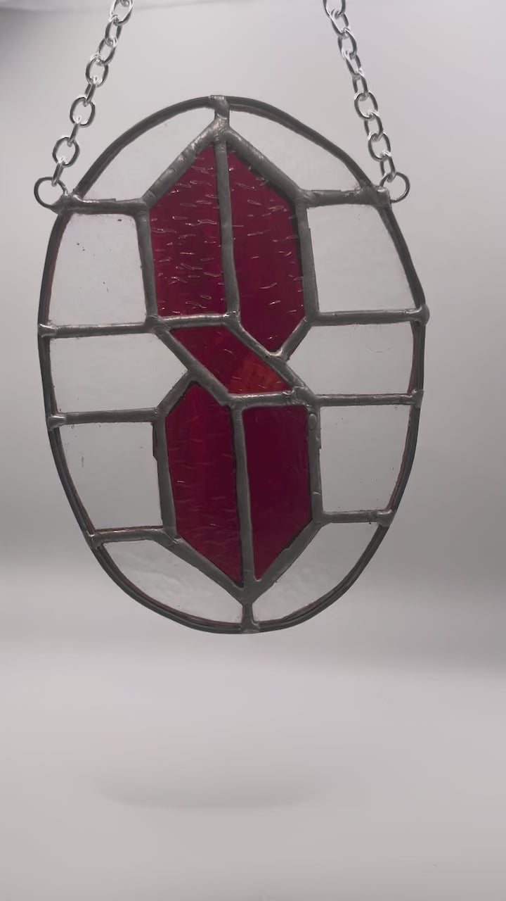 "The Cool S" in Stained Glass