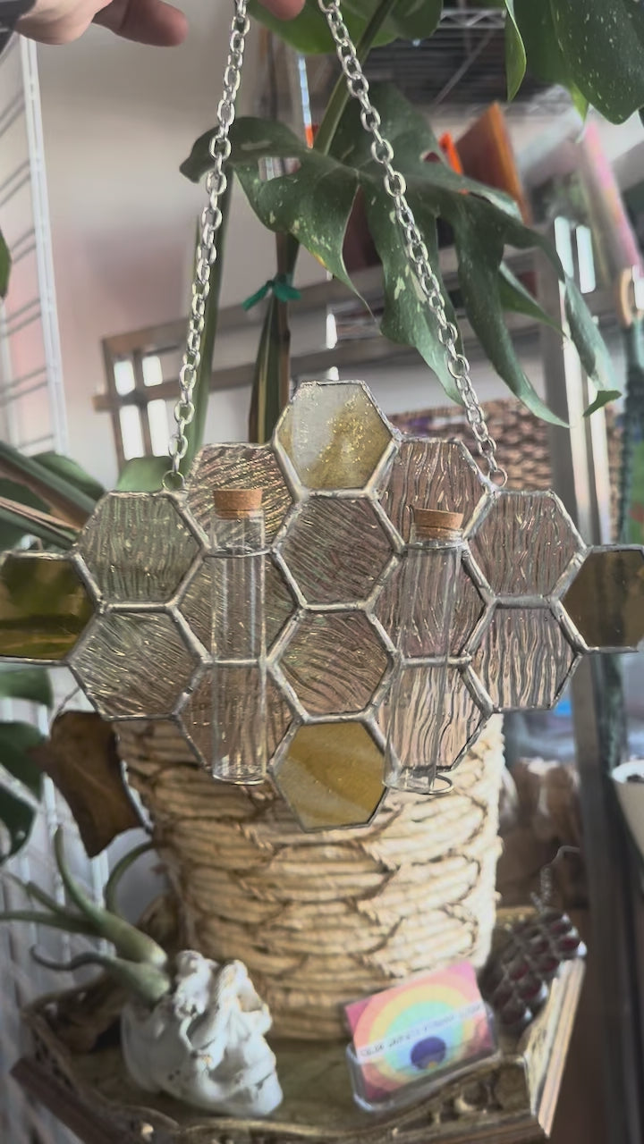 Stained Glass Plant Propagation Station (Large)